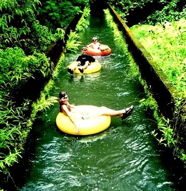 Tubing Canals, Kauai, Hawaii 