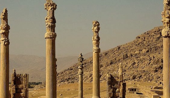 Persepolis was the ceremonial capital of the Achaemenid Empire . Persepolis is situated 70 km northeast of the modern city of Shiraz in the Fars...