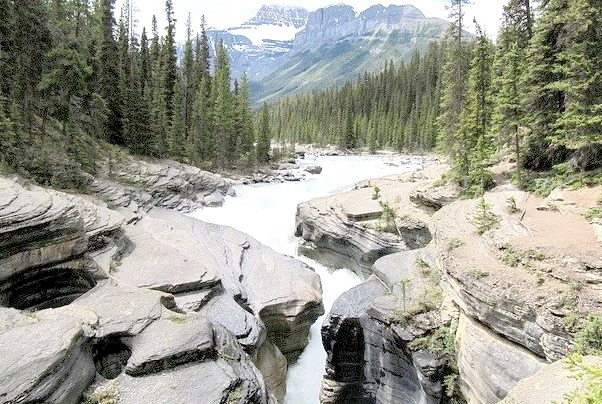 by Bencito the Traveller on Flickr.Mistaya Canyon in Banff National Park - Alberta, Canada.
