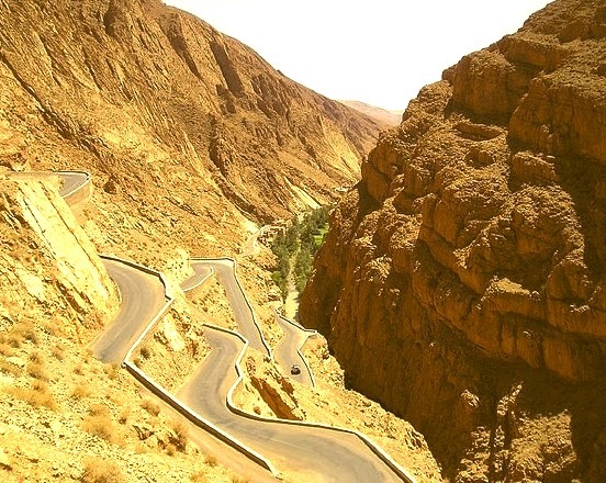 Dades Gorge in High Atlas Mountains, Morocco
