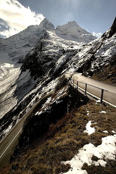 Susten Pass at 2264m in Uri Canton, Switzerland