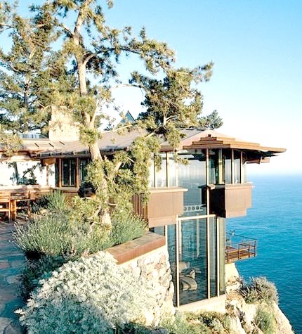 Cliff-Top Ocean Home, Big Sur, Califorina