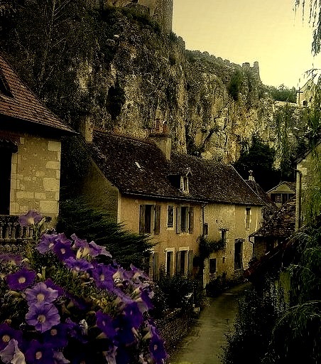 Ancient Village, Poitou-Charentes, France.