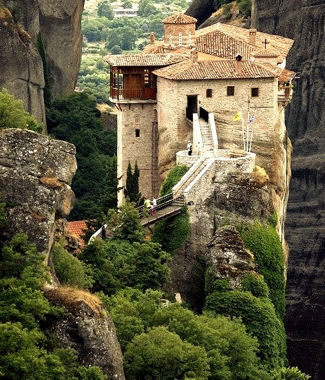 Roussanou Monastery, Meteora, Greece
