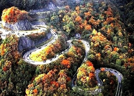 Switchback Highway Chattanooga, Tennessee