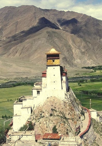 Yungbulakang Palace in Yarlung Valley, Tibet