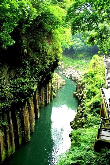 Takachiho Gorge in Miyazaki Prefecture / Japan
